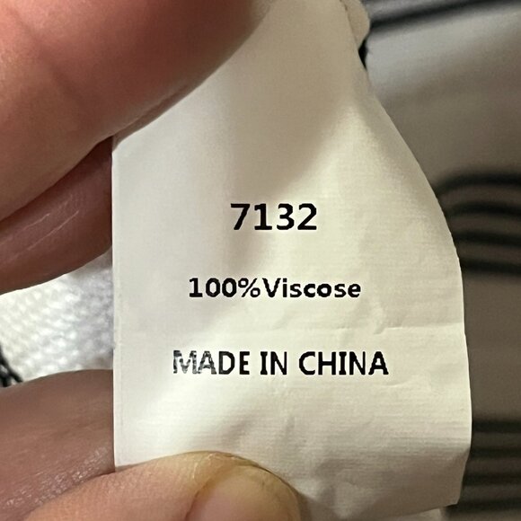 PrettyGarden Black White Striped Knit Pointelle Bodycon Tank Maxi Dress Small - Picture 11 of 11